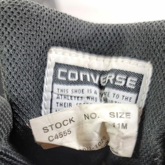 Converse Shoes: Sz 11M Waterproof Safety Toe Men's Hiking Shoes C4555 Black. - Picture 6 of 8